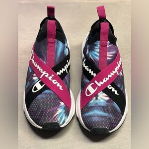 Champion Women’s  Kinna X Lo Violet Fuchsia Tie-Dye/Black 7.5M Fuchsia